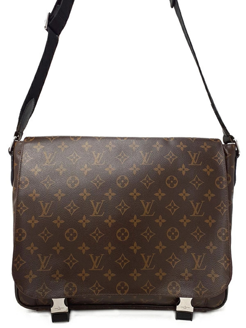 Louis Vuitton Monogram Macassar Brown Clarence Shoulder Bag